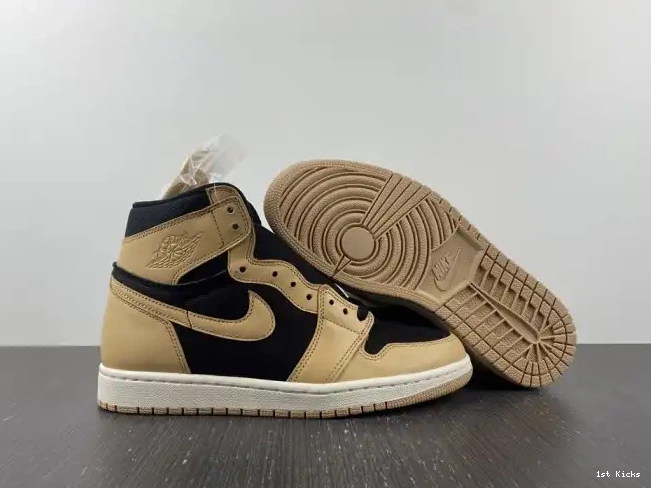 1st Kicks Shoes 555088-202 1 OG Jordan Heirloom High Air 0616